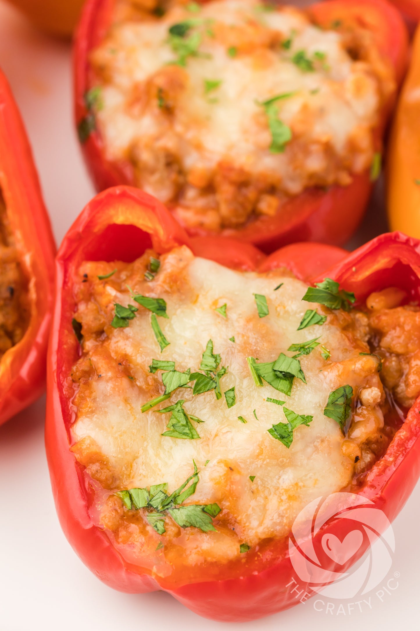 Ground Turkey Stuffed Peppers - EXCLUSIVE