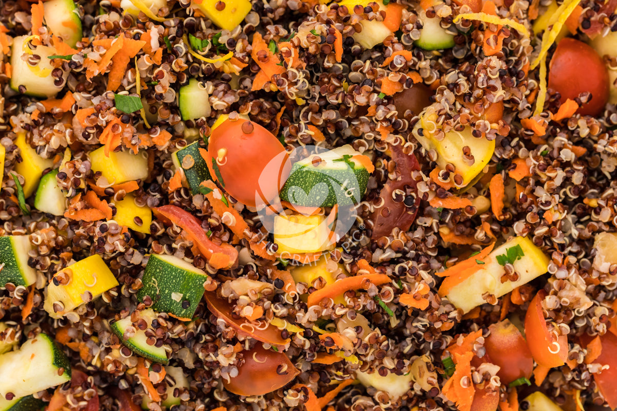 Quinoa Salad with Summer Veggies - EXCLUSIVE