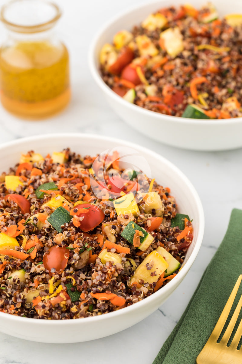 Quinoa Salad with Summer Veggies - EXCLUSIVE